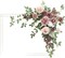 Wedding Artificial Welcome Sign Flowers Swag Arch Floral Garland (NOT INCLUDE SIGN)